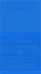 Mobile Screenshot of americandismantling.com